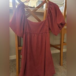 Audrey Park Terracotta Dress